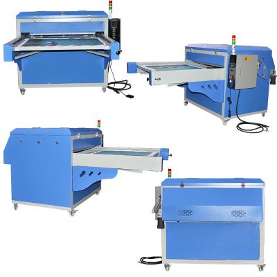 China Automatic Pneumatic Double Single Sublimation Large Format Position Heat Transfer Machine Custom Working Calico 70*130cm Side Custom Wholesale for sale