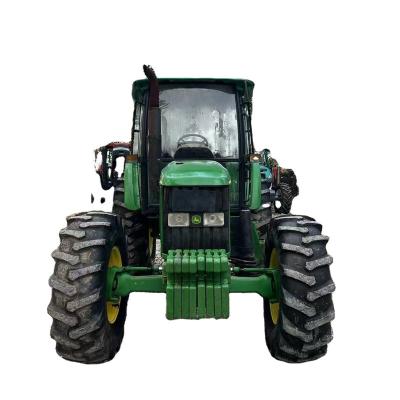 China Farms Available On Sale Used 120HP 4WD JOHN DEERE 1204 Agriculture Farm Tractor for sale