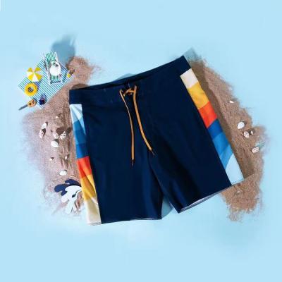 China Custom Anti-wrinkle Summer Beach Men Swim Trunks High Quality Leisure Fabric Casual Recyclable Beach Shorts for sale