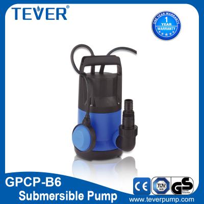 China Clean Water Submersible Sump Pump Plastic Submersible for sale