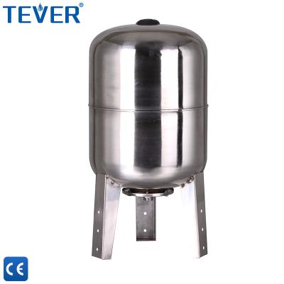 China Replaceable Bladder Membrane Stainless Steel Pressure Vessel With Base for sale