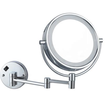 China Sustainable Hot Selling Bathroom Sets Durable Round Make Up Wall Mirrors for sale