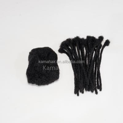 China Bulk Curly Hair Extension Dreadlocks Hair Loop KAMA Remy Hair 30g 8