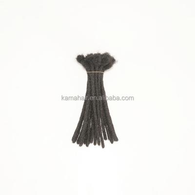 China Kinky Natural Black Handmade Loop KAMA Crochet Dread Locs Bundles With Hot Sale With Width 0.6cm 6inch for sale