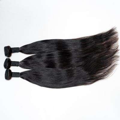 China Non-chemical KAMA Virgin Hair Straight Black Straight Hair Extensions Shiny Straight Hair for sale