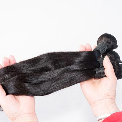 China Non-chemical KAMA Straight Wig 100% Straight Human Hair Bundles Human Virgin Hair Extension Wholesale for sale