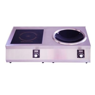 China Hotel power controller 8kw eurokera cooktop parts mill electronic circuit doublehead portable induction cooker for sale