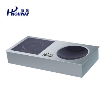 China Hotel Commercial Multi Function Built In Induction Cooker With Double Burner For Restaurant Kitchen for sale