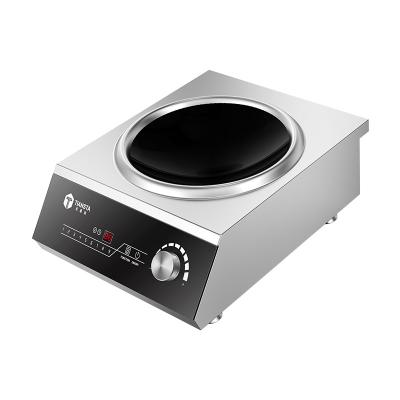 China Hotel High Power Concave Stainless Steel Induction Cooker Top Commercial Induction Stove for sale