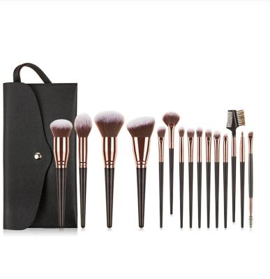 China 2022 new arrive high quality 7pcs 10pcs 15pcs face brushes private label makeup set brush with bag for sale