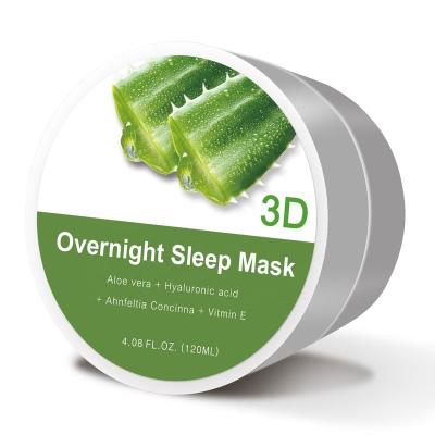 China Defect Clearing Wholesale Private Label Natural Organic Anti-wrinkle Moisturizing Night Face Mask Gel 3D Sleep Mask Light Blocking Luxury Cream for sale