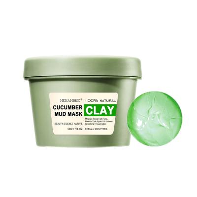 China Wholesale Private Label OEM ODM Moisturizer Moisturizer Exfoliating Nourish Scrub Face L-Lactic Acid Clay Mask Cucumber Mud Mask for sale