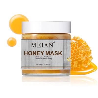 China Moisturizer OEM/ODM Customized Organic Premium Quality Wash Off Honey Brown 140g Suggester Face Mask For For Dry Normal And Aging Skin for sale