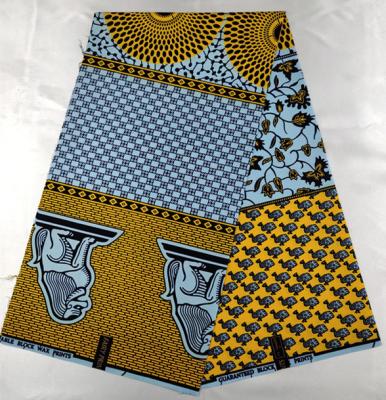 China African china memory print polyester fabric with bright color and good quality for sale