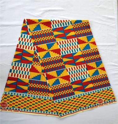 China Real Wax Print Fabric 100% African Polyester Fabric Anti-Static Fabric for sale