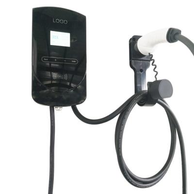 China 11kw Double Gun EV Car Electric Vehicle Bus Charging Station Type - 2 Cable Air Floor Touch ARL-H11W-001 for sale