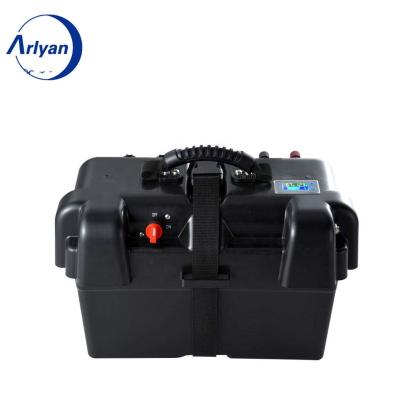 China Hot Sale Plastic Inverter Camping Lead Acid Deep Cycle Battery Box for sale