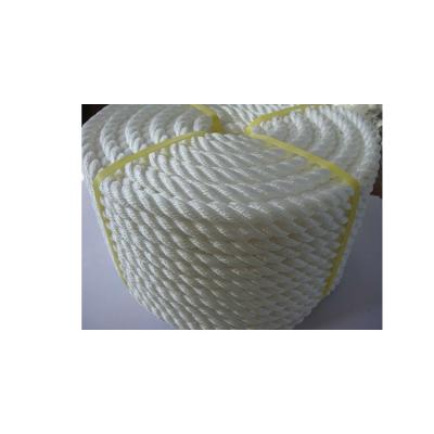 China Vessel Mooring High Strength Multiple Colors PP Multifilament Braided Mooring Rope for sale