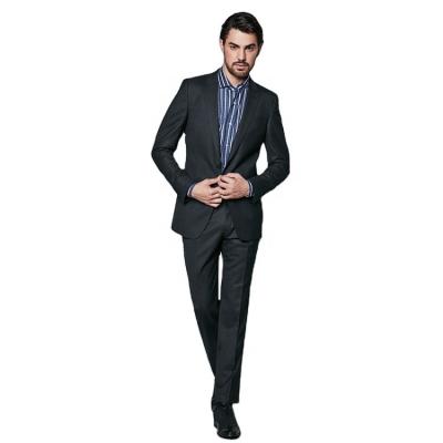 China Factory direct sales promotion breathable custom business classic slim fit 100% wool pants blazer set men suit for sale