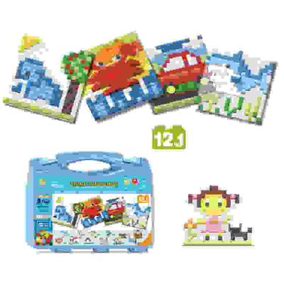 China DIY TOY Suitcase Building Environmental ABS Bricks Cheap Price Other Toys For Kid Educational for sale