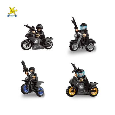 China DIY TOY SM501A Assembled Building Blocks Motorcycle Early Educational Toys Made In China for sale