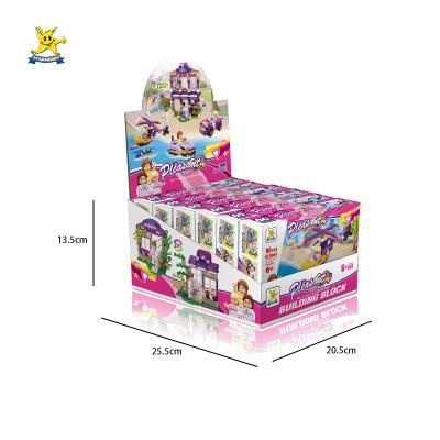 China DIY TOY Education Assembly 6 in 1 Educational Creative Legoing Block Set Kids DIY Toys Girl Sets for sale