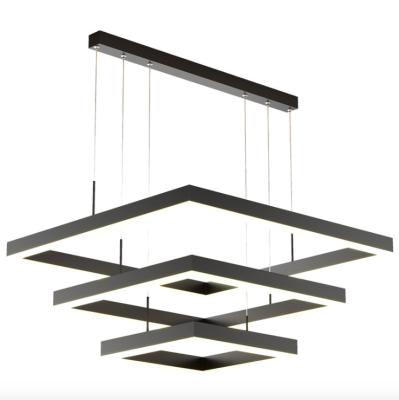 China Modern Adjustable Height Hanging Ceiling Lamp Contemporary Chandelier Light Fixture For Kitchen Island for sale