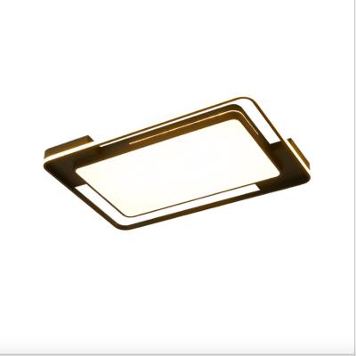 China Outdoor Mounted Living Room Lighting Modern Simple LED Ceiling Lamp Rectangle Home Decoration Room Bedroom Lamps New for sale