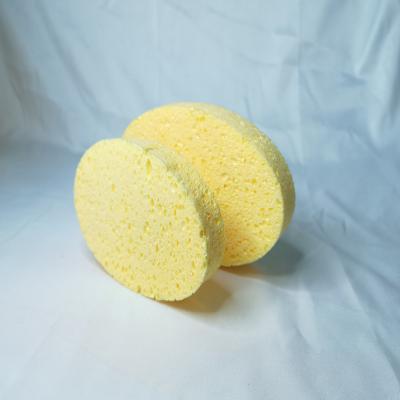 China Sustainable Hot Selling Oval Soft World Dishwashing Double Sided Magic Sponge for sale