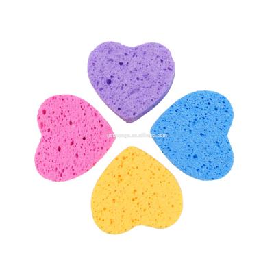 China Pure Natural Hot Selling Wholesale High Quality Cleaning Scrub Car Wash Cellulose Sponge Scrubbers for sale