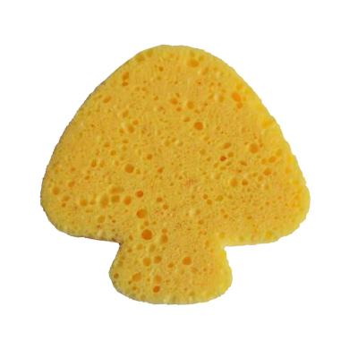 China China Pure Natural Suppliers Wholesale Natural Wood Pulp Car Infant And Child Bathing Cotton Cleaning Cellulose Sponge for sale