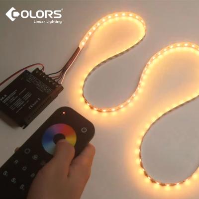 China Residential Customize Extra Long 30m CRI98+ 100lm/W IP68 1900-6000K Outdoor 48V 120leds/m Long Led Strip Light Waterproof for sale