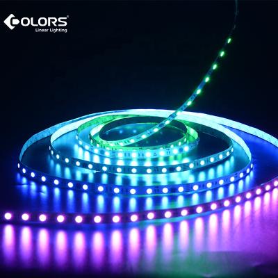 China COLORFUL LANDSCAPE 5050 RGB led long strip light 40m warranty remote control rope light IP20/IP65/IP67 5years untra for sale