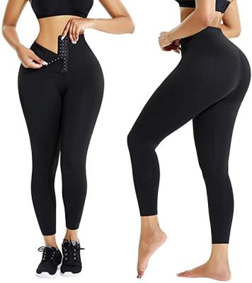 China Breathable Gym Adjustable Workout Corset Womens Tummy Control Fitness Gaiters Waist Yoga Running Pants Top for sale