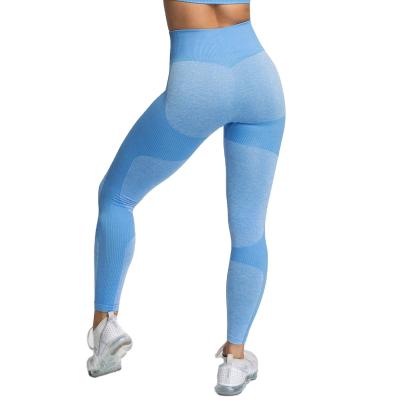 China 2021 Women's High Waist Yoga Leggings Fitness Sports Gym Breathable Pants Perform Seamless Leggings for sale