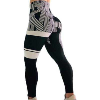 China Wholesale High Quality Breathable Fitness Yoga Pants Breathable Gym Leggings Women High Waisted Printed Leggings for sale