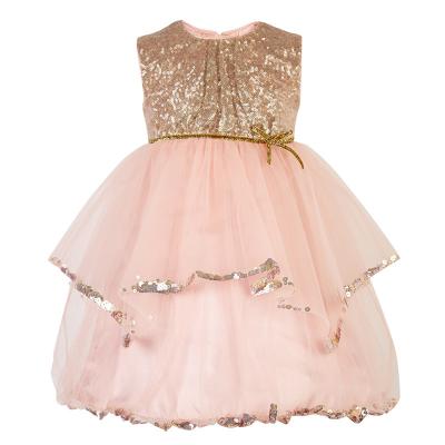 China 2015 Latest Washable Christmas Party Wear Dresses For Girls, Girls Dressy Dresses for sale