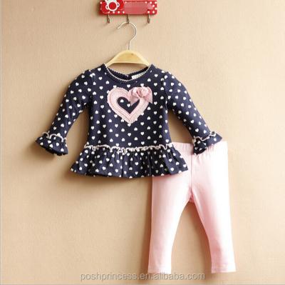 China Polyester/Cotton Spring Autumn Cotton Children Clothes for sale