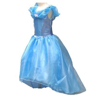 China Washable Halloween Costume Princess Cinderella Dress for Girls for sale