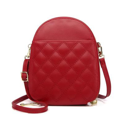 China Women's Mini Cross Body Mobile Phone Bag Does Not Pinch Large Capacity Multifunctional Shoulder Bags For Ladies for sale