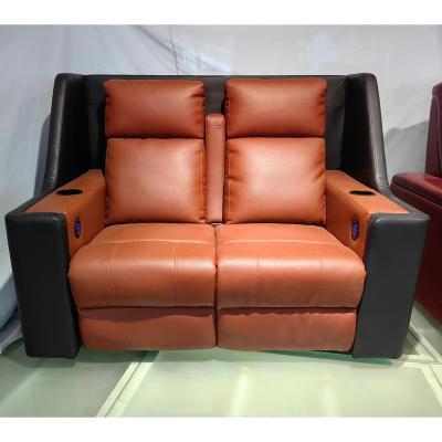 China Strech out and draw back Hot models electric recliner family living room double massage chair for sale