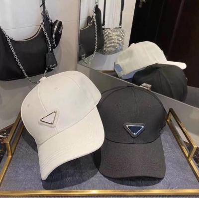 China Prad JOINT Wholesale Famous Brand Khaki Baseball Cap Luxury Brand Women's Designer Hats for sale