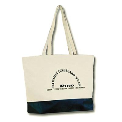 China Custom Printed Natural Linen Canvas Tote Bags Eco - Friendly For Ladies for sale