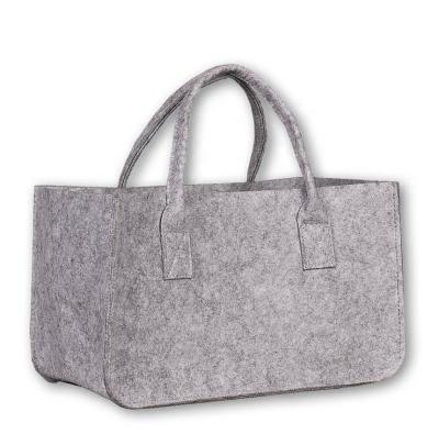 China Multi - Purpose 3mm Felt Tote Bag Durable For Shopping / Promotion / Retailing for sale