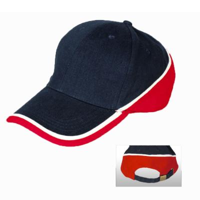 China 58cm Circumference Classic Baseball Caps Eco Friendly 100% Cotton Made for sale