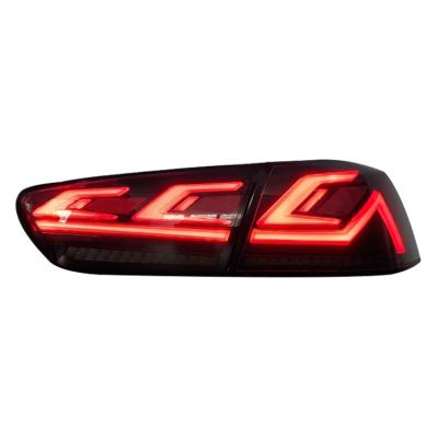 China PMMA+ABS+Aluminum Auto Parts Car Tail Lamp Led Tail Light For Mitsubishi Lancer 2010 - 2016 ex for sale