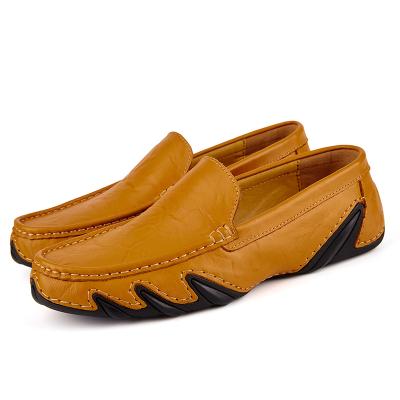 China Hot Round Turned Comfortable Breathable Loafers Sports Large Size Shoes For Men for sale