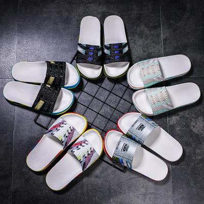 China Fashion Trend Large Size Indoor Outdoor Trendy Slippers For Men for sale