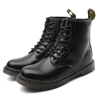 China High Quality Round Border Martin Boots For Couples Leather Suits for sale