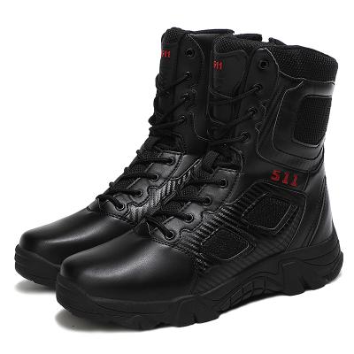 China Large Round Top Army High Top Desert Boots Special Forces Boots Military Round for sale